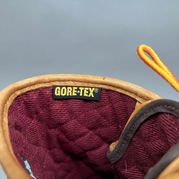 L.L. Bean Men's Size 9 8" Gore-Tex Insulated Brown Leather Bean Boots - Picture 11 of 14